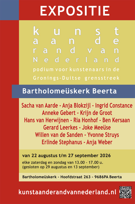 &copy;&nbsp;2026&nbsp;Kunst aan de rand van Nederland.